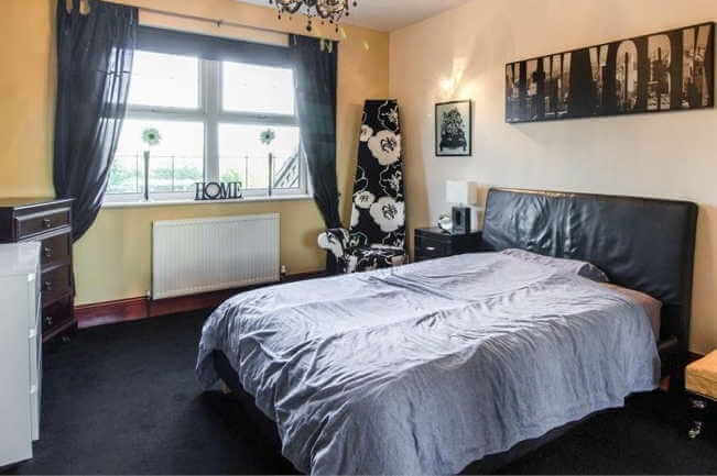 Unattractive bed which will not make your bedroom look like a magazine