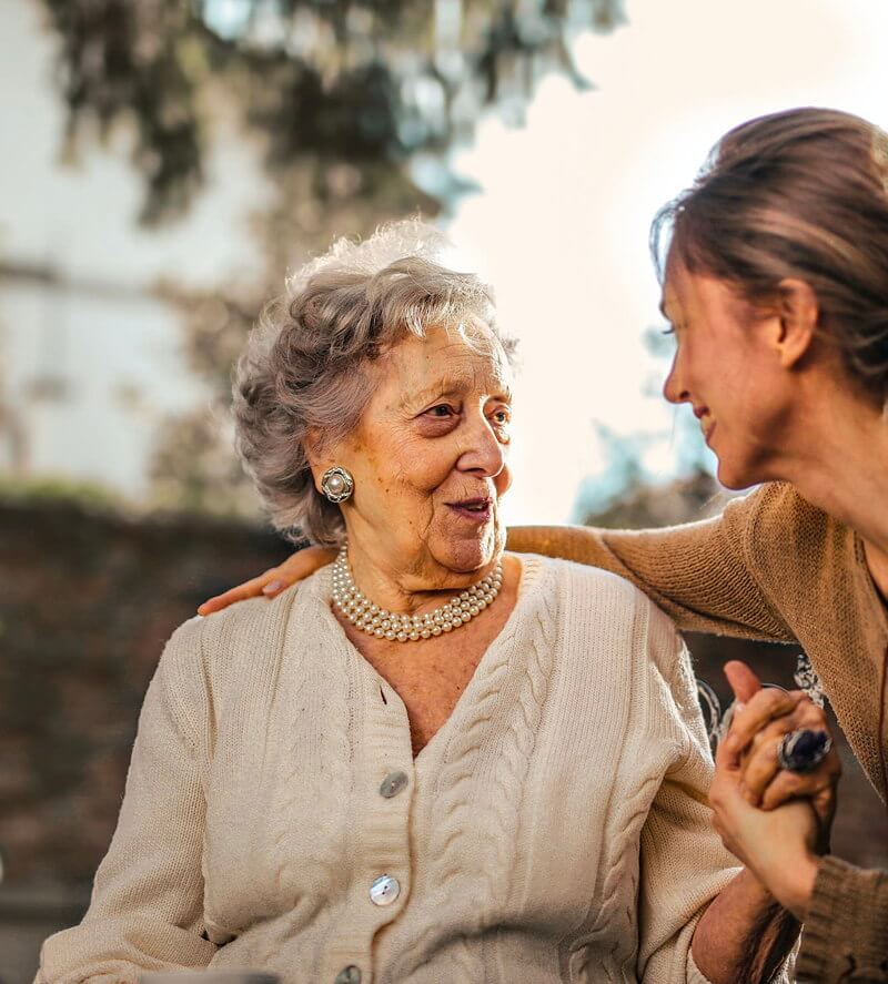 mother and daughter inherited property
