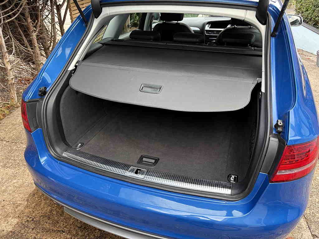 Boot with load cover in place